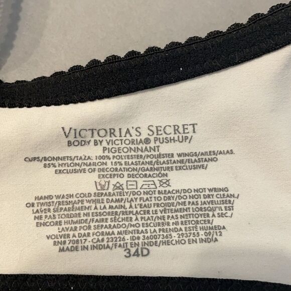 Victoria’s Secret 💋 Body by Victoria push-up Bra • 34D • like new! 💕•36 | 1572 - Picture 8 of 12
